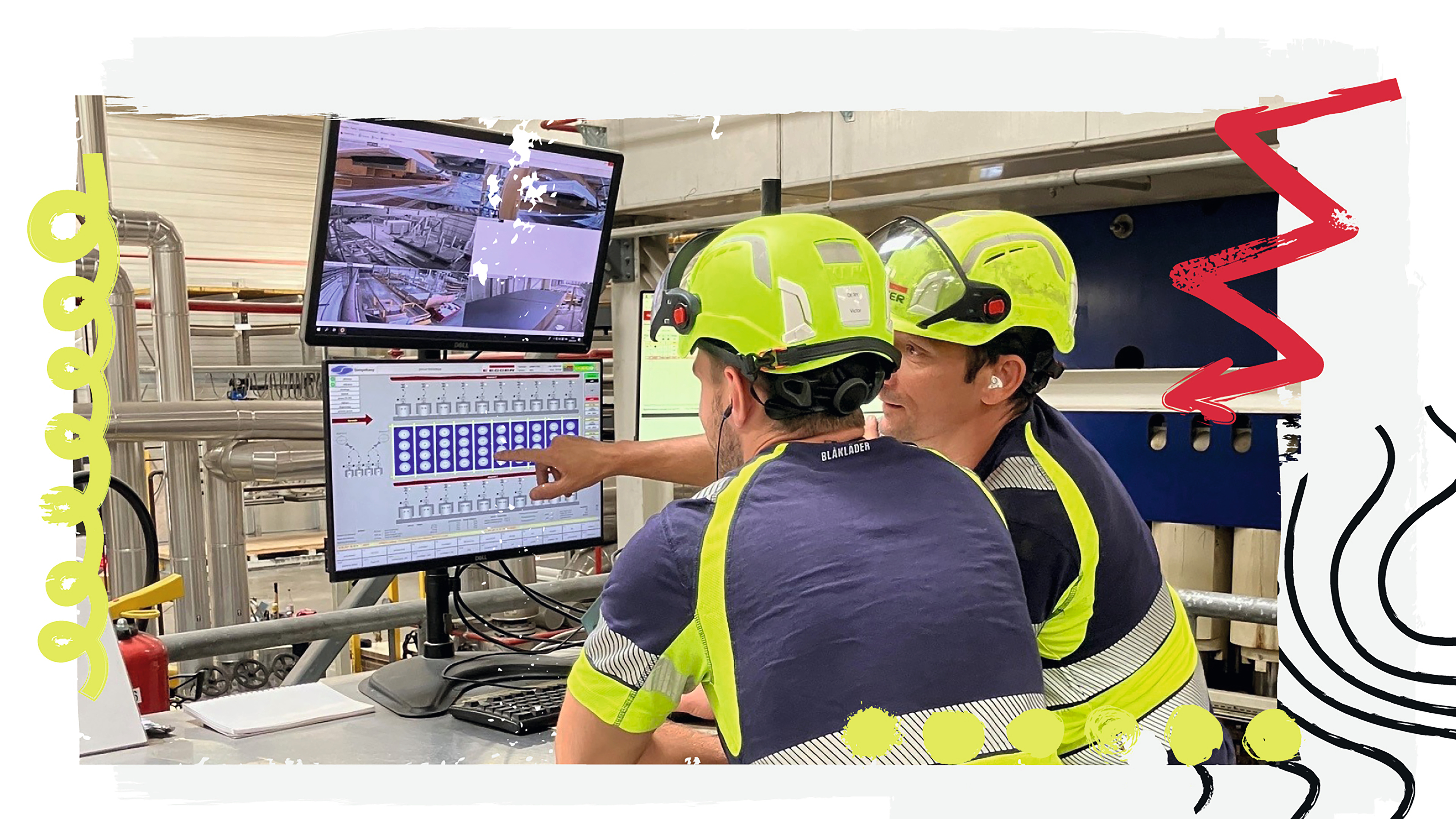 Conducteur de ligne de production