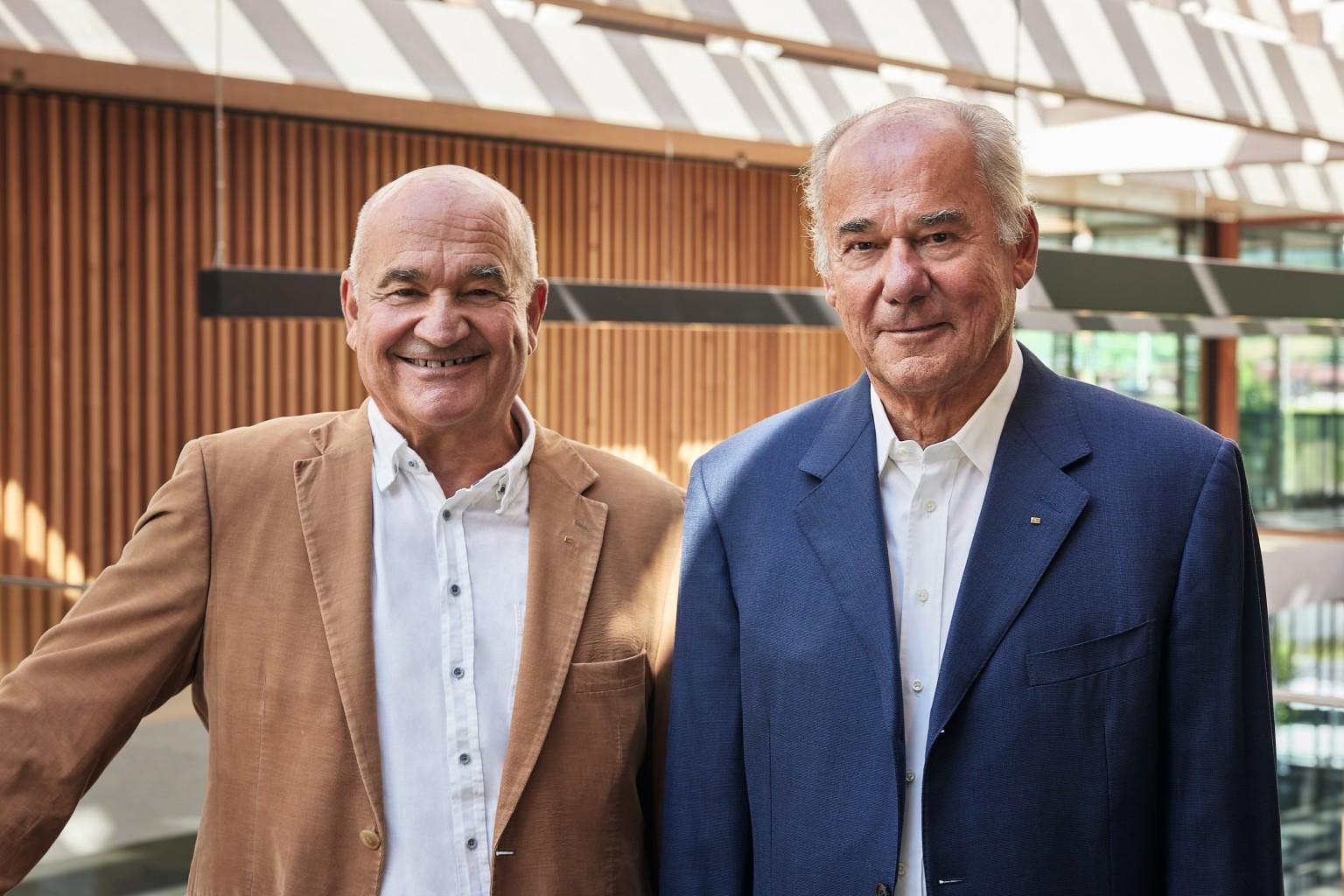 Bratři Fritz a Michael Eggerovi 