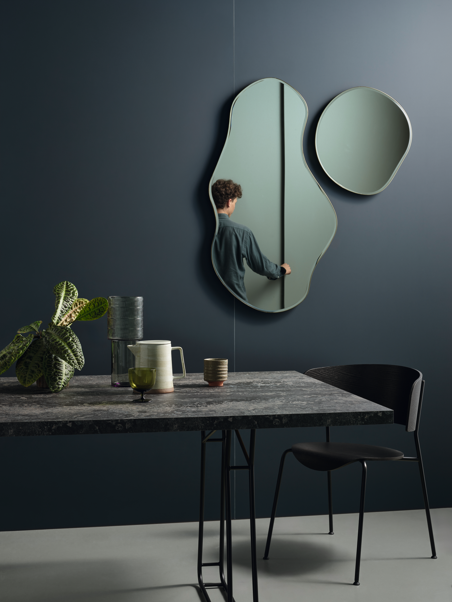mirror, perfectsense, campaign, table, chair