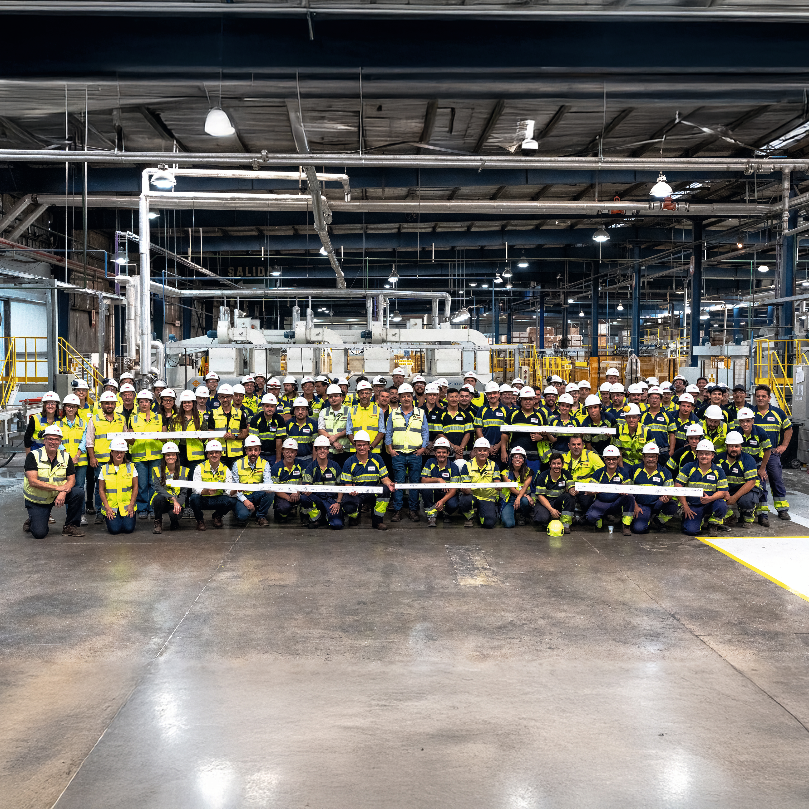 Production line opening event